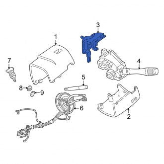 New OEM Upper Steering Column Shaft Seal Fits, 2000-2004 Ford Crown Victoria - Part # XL3Z3D677AAB