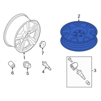 New OEM Wheel Fits, 2015-2017 Ford Mustang - Part # FR3Z1007B