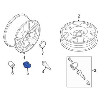 New OEM Wheel Lug Nut Fits, 2017-2020 Ford Mustang - Part # ACPZ1012A