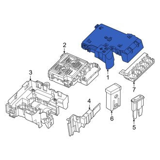 New OEM Upper Fuse Box Cover Fits, 2024 Ford Mustang - Part # PR3Z14A003A