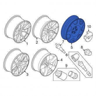 New OEM Wheel Fits, 2024 Ford Mustang - Part # PR3Z1007T