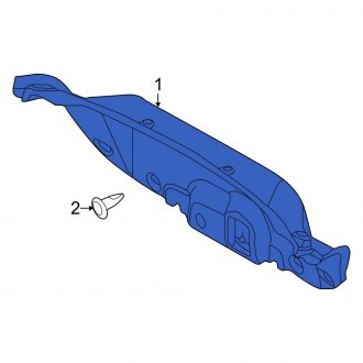 New OEM Rear Deck Lid Trim Fits, 2012-2018 Ford Focus - Part # CV6Z5446404AA