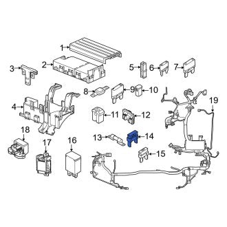 New Fits Kia, Rear Disc Brake Anti-Rattle Clip - Part # 582443Z000