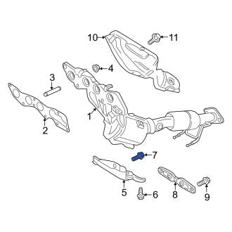 New OEM Lower Door Hinge Bolt Fits, 2021-2024 Ford Bronco Sport - Part # W715134S439