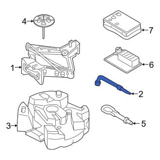 New OEM Wheel Lug Wrench Fits, 2019-2020 Ford Expedition - Part # HP5Z17032A