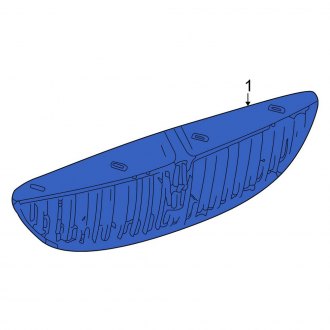 New OEM Upper Grille Fits, 2002-2003 Lincoln LS - Part # 2W4Z8200AAB