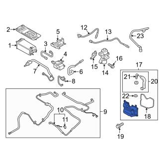 New OEM Vapor Canister Purge Valve Assembly Fits, 2013-2020 Lincoln MKZ - Part # 8S4Z6A785B