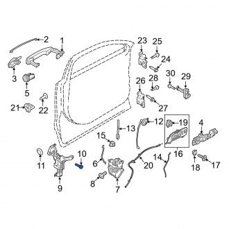 New OEM Valance Panel Screw Fits, 2020-2024 Lincoln Corsair - Part # W506964S437