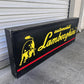 Vintage 1980s-1990s Lamborghini Dealer Illuminated Sign - A Unique Opportunity