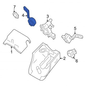 New OEM Windshield Wiper Switch Fits, 2005-2007 Mercury Montego - Part # 5G1Z17A553AAB