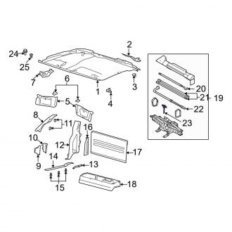 New OEM Wheel Lug Wrench Bracket Fits, 2007-2008 Ford F-150 - Part # 7L3Z17B050B