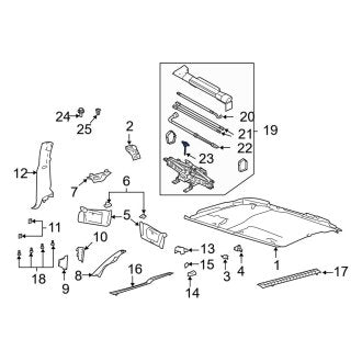 New OEM Wheel Lug Wrench Bracket Fits, 2007-2008 Ford F-150 - Part # 7L3Z17B050A