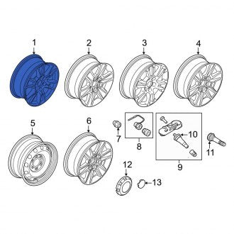 New OEM Wheel Fits, 2015-2020 Ford F-150 - Part # FL3Z1007K