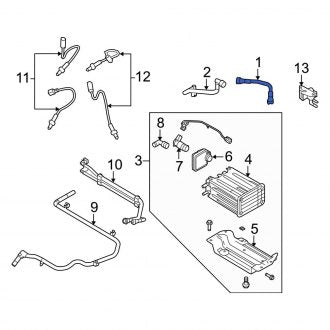 New OEM Vacuum Hose Fits, 2008-2014 Ford E-series - Part # 4C2Z6758AA