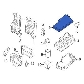 New OEM Upper Fuse and Relay Center Cover Fits, 2014-2018 Ford Transit Connect - Part # DV6Z14A003B