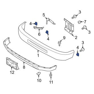 New Fits Kia, Sliding Door Trim Panel Screw Cap - Part # 0K53A68315CY