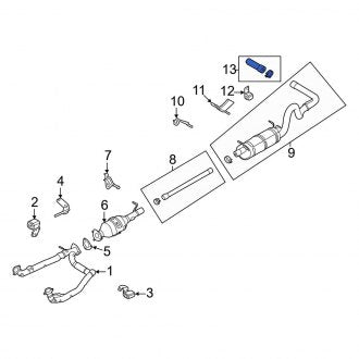 New OEM Rear Exhaust Tail Pipe Fits, 2021-2024 Ford E-series - Part # LC2Z5202B