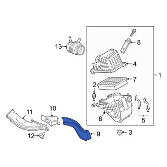 New OEM Rear Engine Air Intake Hose Fits, 2019-2023 Ford Transit Connect - Part # KV6Z9C675C