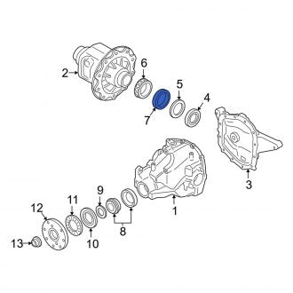 New OEM Rear Differential Carrier Bearing Race Fits, 2018-2024 Ford Expedition - Part # BL1Z4222A