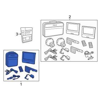 New OEM Video Monitor Fits, 2016-2019 Ford Explorer - Part # VGB5Z10E947BA