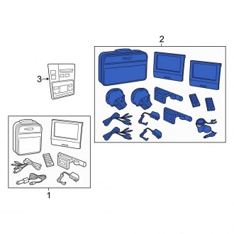 New OEM Video Monitor Fits, 2016-2019 Ford Explorer - Part # VHJ5Z10E947A