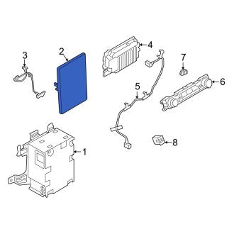 New OEM Video Monitor Fits, 2020-2023 Ford Explorer - Part # LB5Z10D885FA