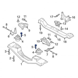 New OEM Lower Engine Mount Bolt Fits, 2015-2024 Ford Transit - Part # W705819S439