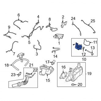 New OEM Vapor Canister Purge Valve Assembly Fits, 2021-2024 Lincoln Corsair - Part # LX6Z6A785A