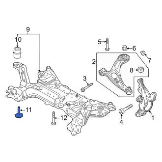 New OEM Rear Engine Cradle Bolt Fits, 2020-2024 Lincoln Corsair - Part # W720388S439
