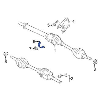 New Fits Kia, Back Glass Wiper Arm Cap - Part # 988122K001