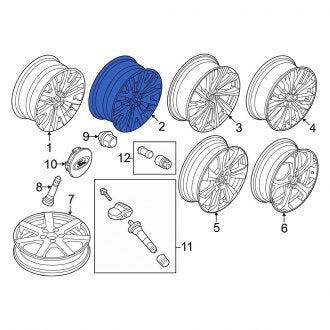 New OEM Wheel Fits, 2020-2024 Ford Escape - Part # LV4Z1007A