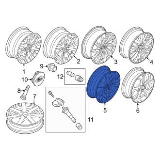 New OEM Wheel Fits, 2021-2024 Ford Escape - Part # LV4Z1007N