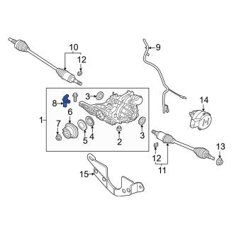 New OEM Vehicle Speed Sensor Fits, 2020-2024 Ford Escape - Part # J1KZ7M101A