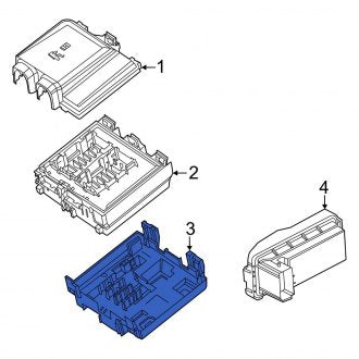 New OEM Upper Fuse Box Cover Fits, 2021-2023 Ford Bronco Sport - Part # JX6Z14A003A