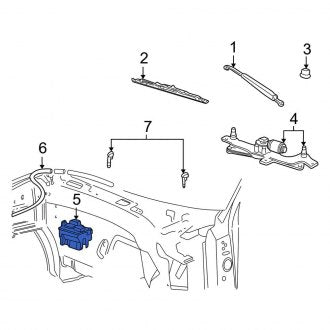 New OEM Washer Fluid Reservoir Fits, 2002 Lincoln Blackwood - Part # 2C6Z17618AA