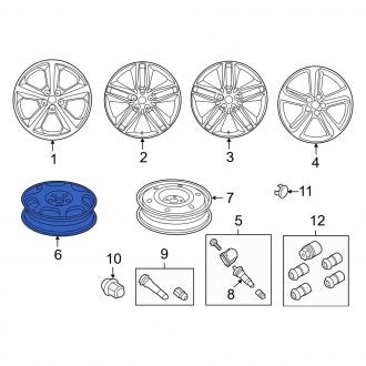 New OEM Wheel Fits, 2015-2018 Ford Edge - Part # FT4Z1007E