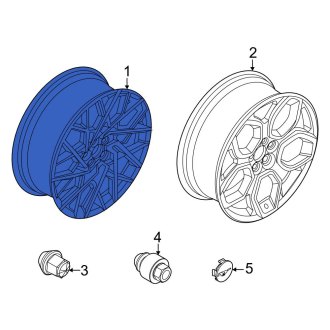 New OEM Wheel Fits, 2021-2023 Ford Mustang Mach-E - Part # LK9Z1007C