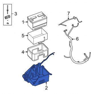 New OEM Washer Fluid Reservoir Fits, 2007-2014 Lincoln Navigator - Part # 9L1Z10732A