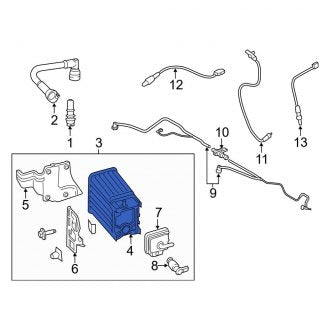 New OEM Vapor Canister Fits, 2015-2017 Lincoln Navigator - Part # FL1Z9D653A