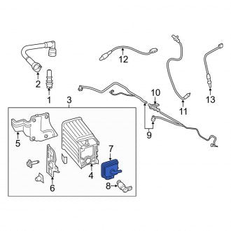 New OEM Vapor Canister Purge Valve Assembly Fits, 2015-2017 Lincoln Navigator - Part # 9U5Z9B328B