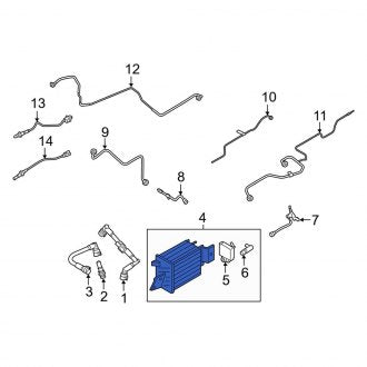 New OEM Vapor Canister Fits, 2018-2024 Lincoln Navigator - Part # NL3Z9D653A