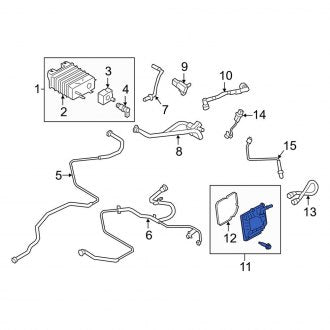 New OEM Vapor Canister Purge Valve Assembly Fits, 2020-2022 Lincoln Corsair - Part # K2GZ6A785A