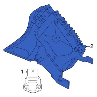 New OEM Engine Control Module (R4896280AI) Fits, 2002 Chrysler Sebring - Part # R4896280AI