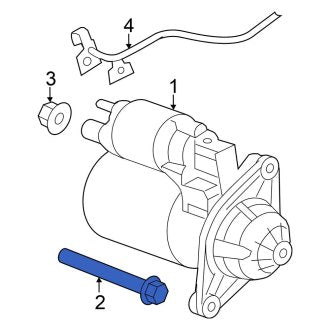 New OEM Genuine Isuzu, Front Parking Brake Cable - Part # 8941422760