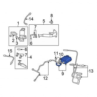 New OEM Vapor Canister Fits, 2011 Chrysler 200 - Part # 5085919AF