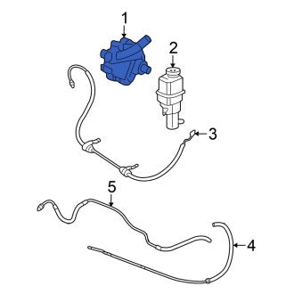 New OEM Power Steering Pump Fits, 2007-2010 Chrysler Sebring - Part # 4766044AA