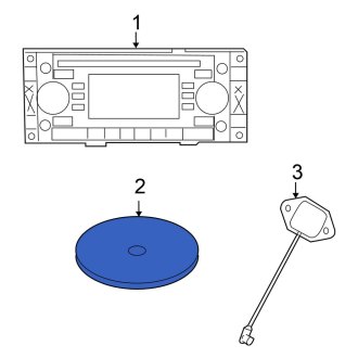 New OEM GPS Navigation Start Up Disc Fits, 2006-2010 Chrysler PT Cruiser - Part # 5064109AC