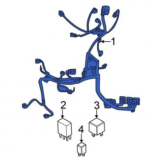 New OEM Engine Wiring Harness Fits, 2003 Chrysler PT Cruiser - Part # 4794468AC