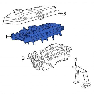 New OEM Fuse and Relay Center Fits, 2017 Chrysler Pacifica - Part # 68233192AE