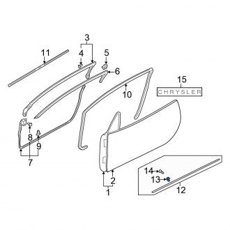 New OEM Genuine Isuzu, Left Inner Quarter Panel Vent - Part # 8971820030